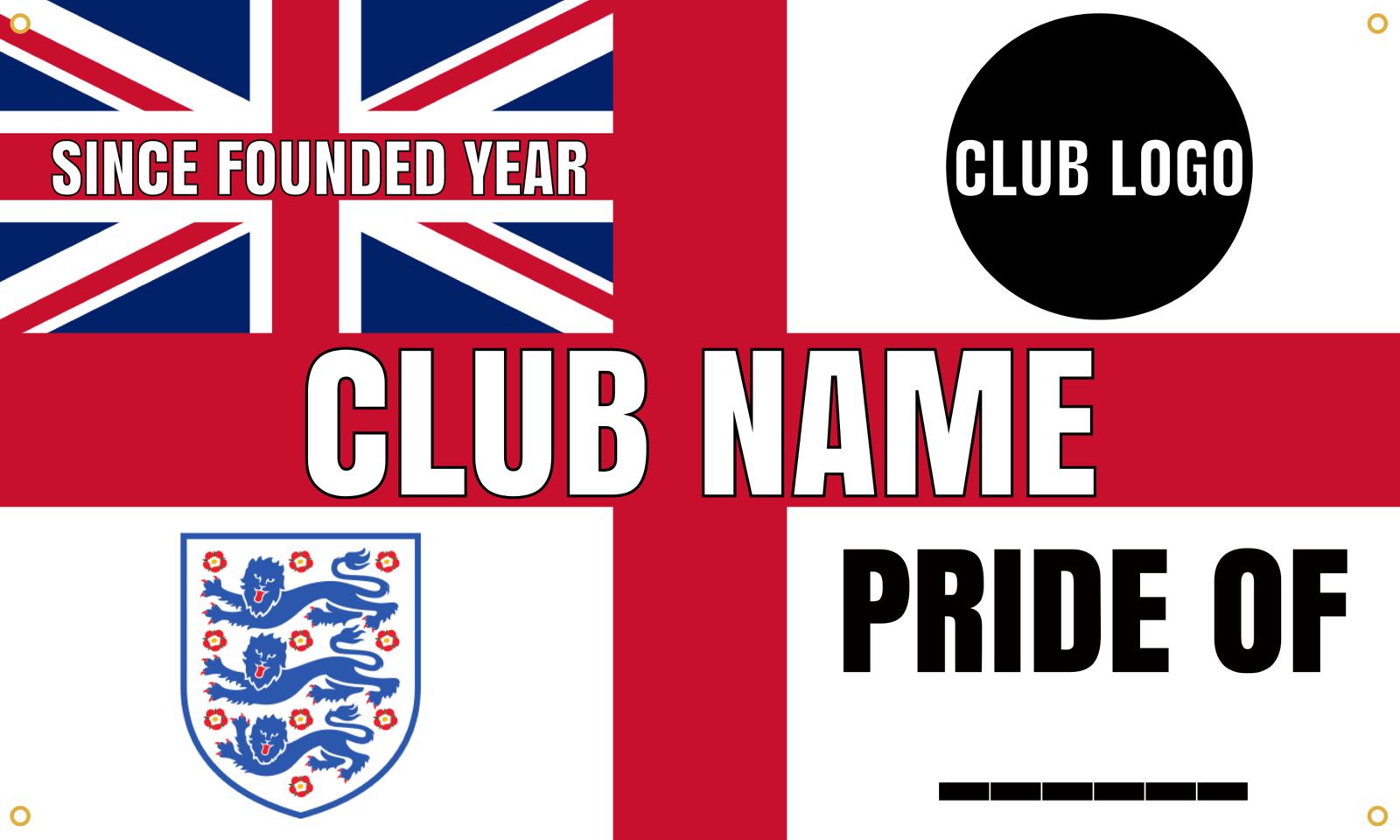 PRIDE OF CLUB & COUNTRY FLAG