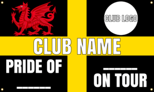 PRIDE AND TOUR FLAG - WALES