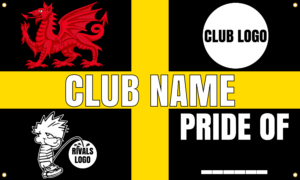 PRIDE AND RIVALS FLAG - WALES