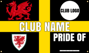 PRIDE OF CLUB & COUNTRY FLAG - WALES
