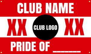 PRIDE OF PLACE CLUB FLAG