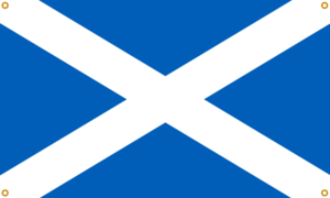 Scotland Saltire flag