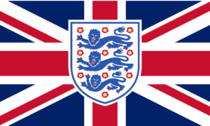Union Jack England 3 Lions stickers