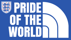 ENGLAND PRIDE OF THE WORLD STICKER