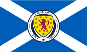 Scotland Saltire and Crest stickers